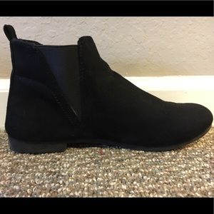 Rue21 Suede Booties Black Size L 8/9